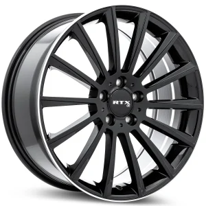 RTX Wheels – MB-02 – Black – 19″x8″ 38mm – Summer Wheels – 083248